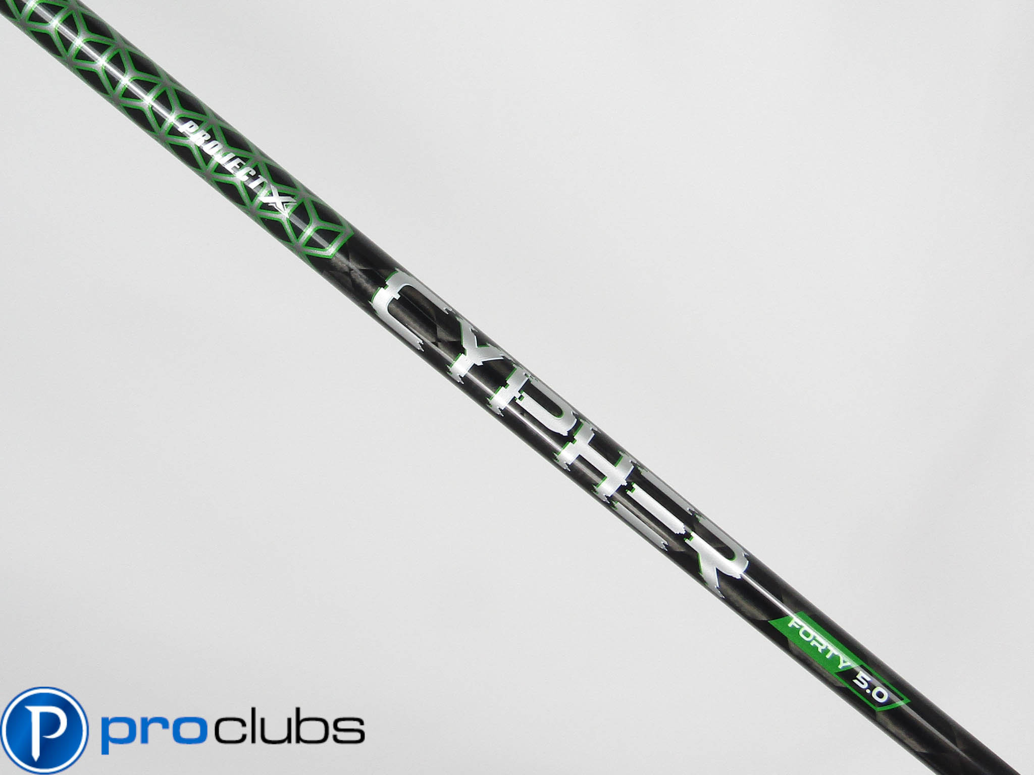 NEW PROJECT X CYPHER FORTY 40 5.0 SENIOR FLEX DRIVER SHAFT